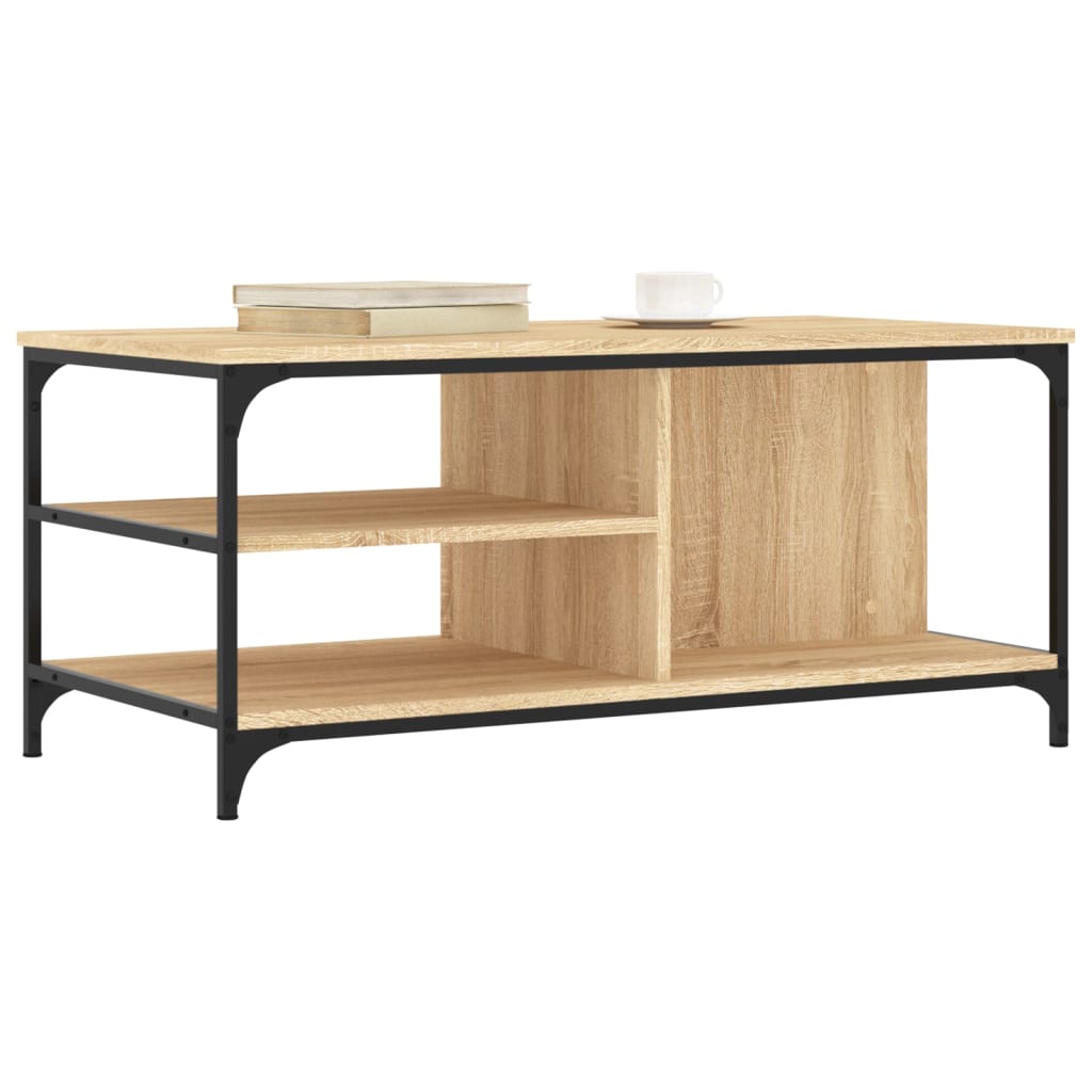 Salongbord Sofabord Sonoma Eik 100x50x45 cm