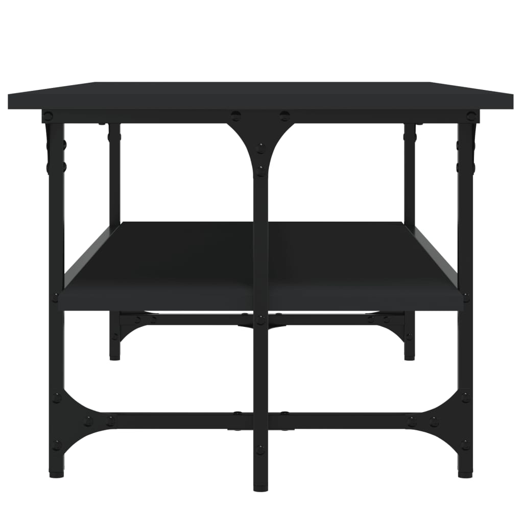 Salongbord Sofabord Svart 100x50x40 cm