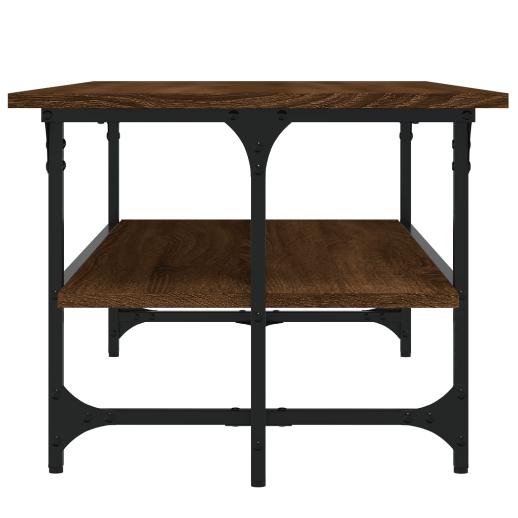 Salongbord Sofabord Brun Eik 100x50x40 cm