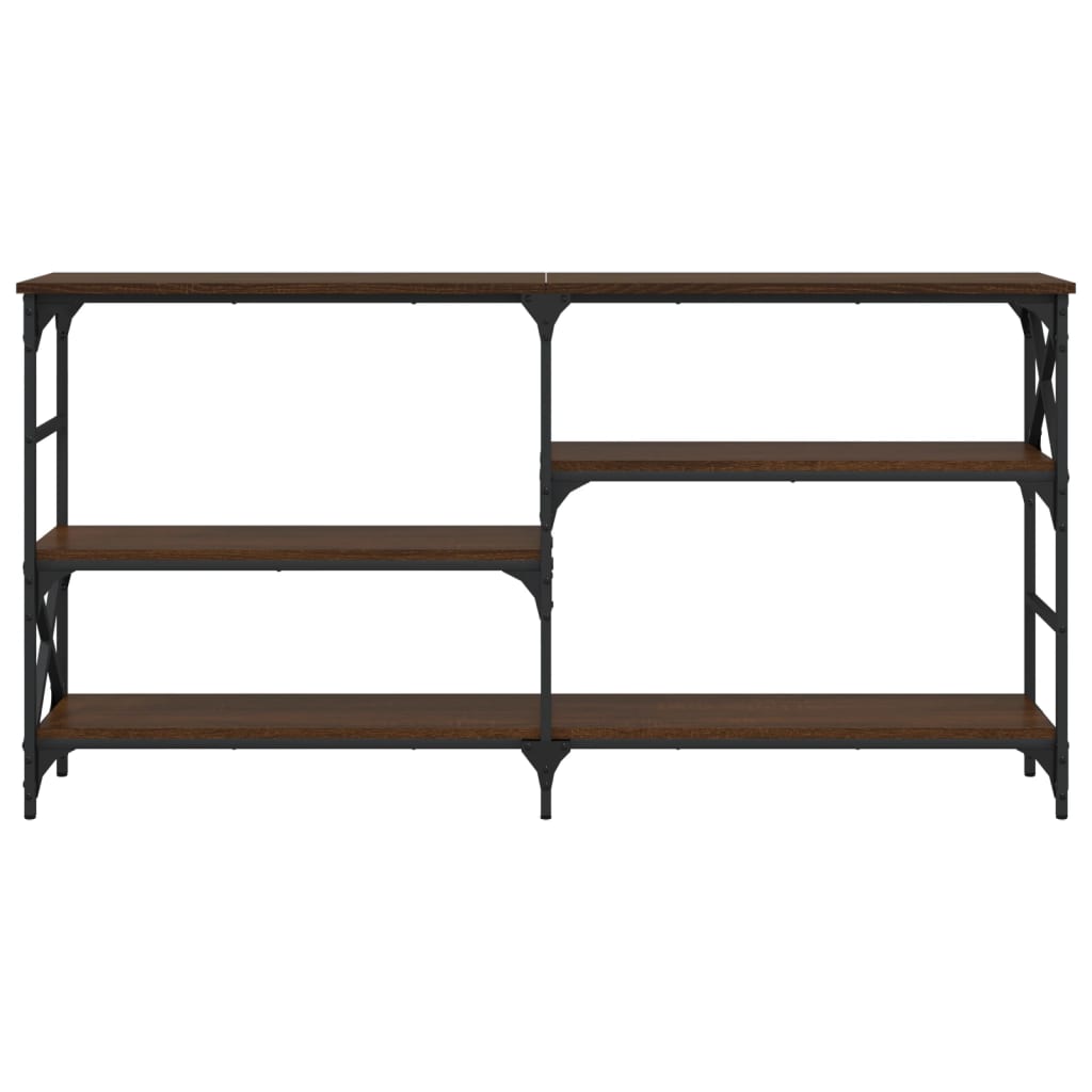Avlastningsbord konsollbord Brun Eik 150x29x76,5 cm