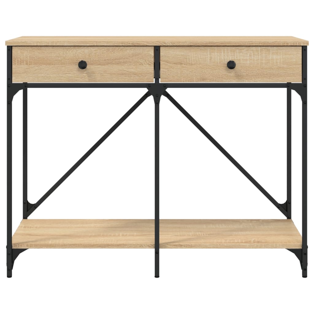 Avlastningsbord Konsollbord Sonoma Eik 100x39x78,5 cm