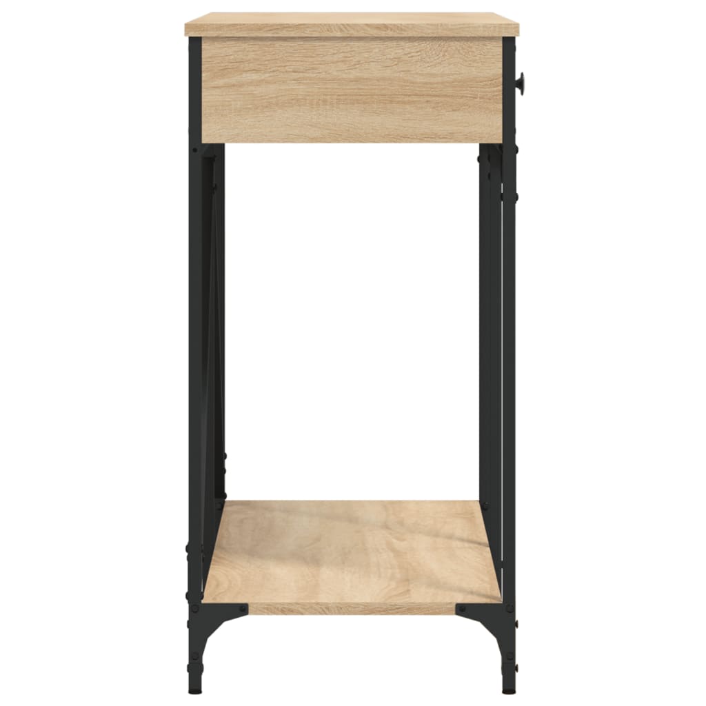 Avlastningsbord Konsollbord Sonoma Eik 100x39x78,5 cm
