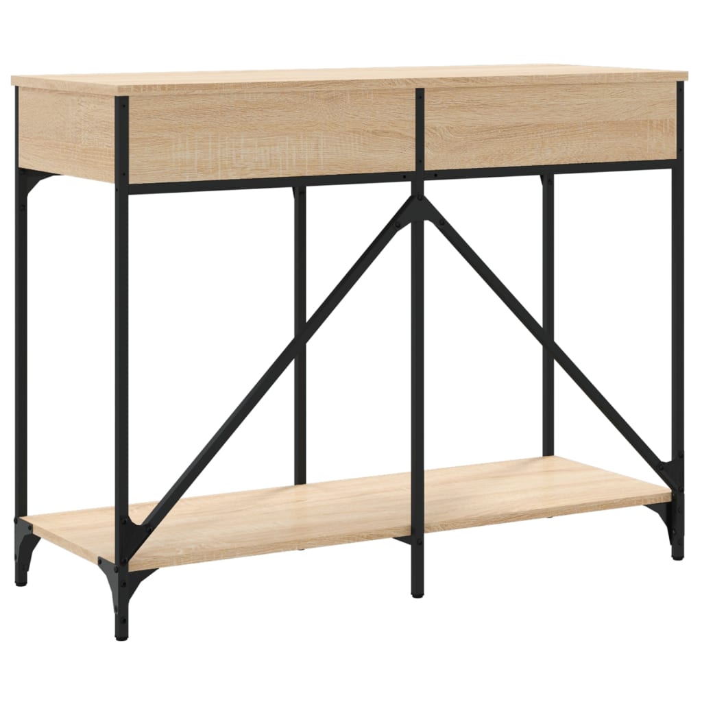 Avlastningsbord Konsollbord Sonoma Eik 100x39x78,5 cm