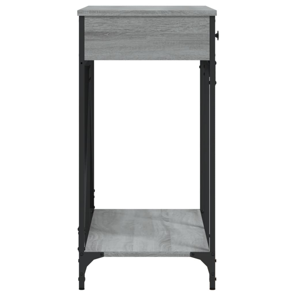 Avlastningsbord Konsollbord Sonoma Grå 100x39x78,5 cm
