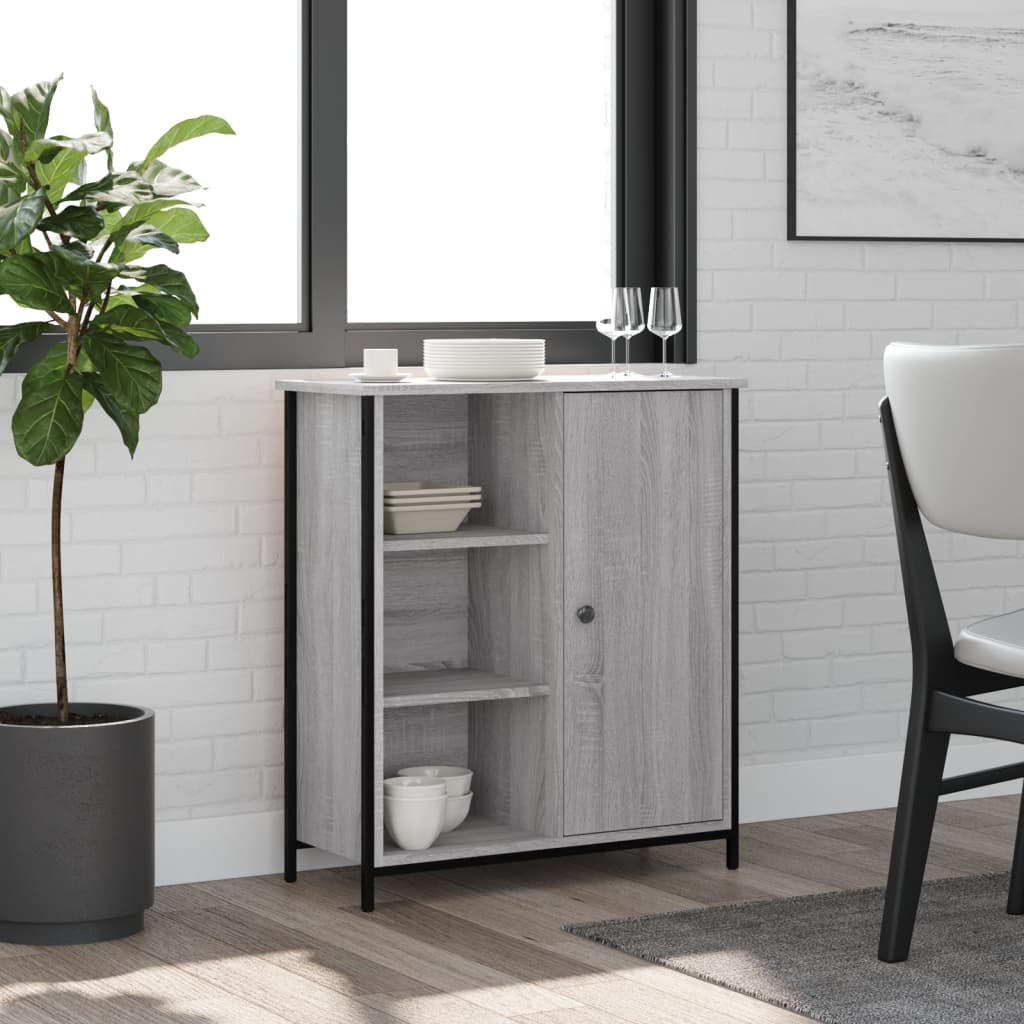 Kommode Sonoma Grå 70x30x80 cm