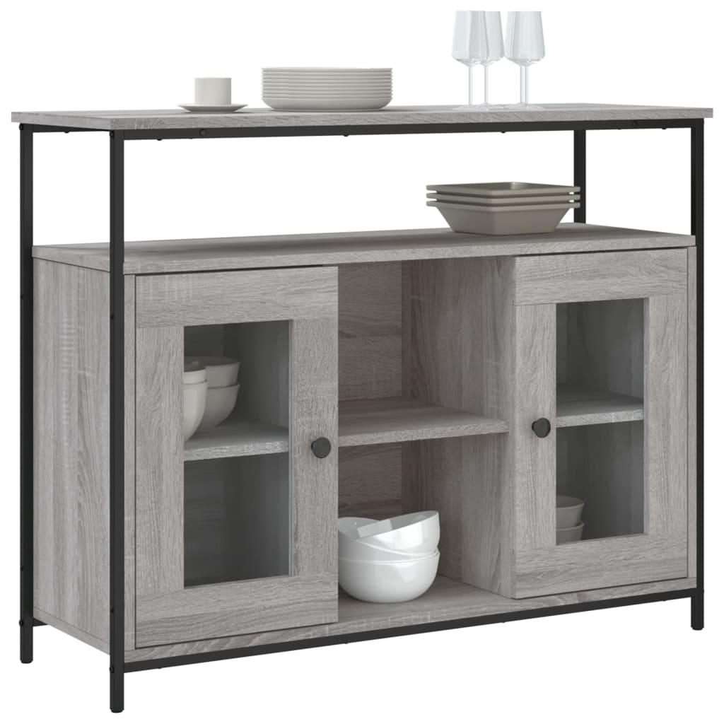 Kommode Sonoma Grå 100x35x80 cm