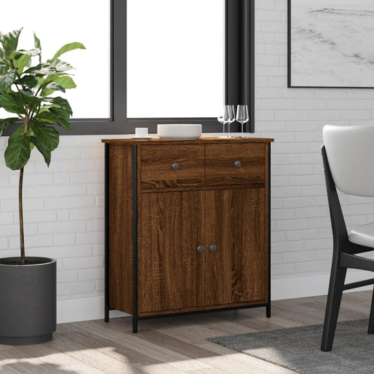 Kommode Brun Eik 70x30x80 cm