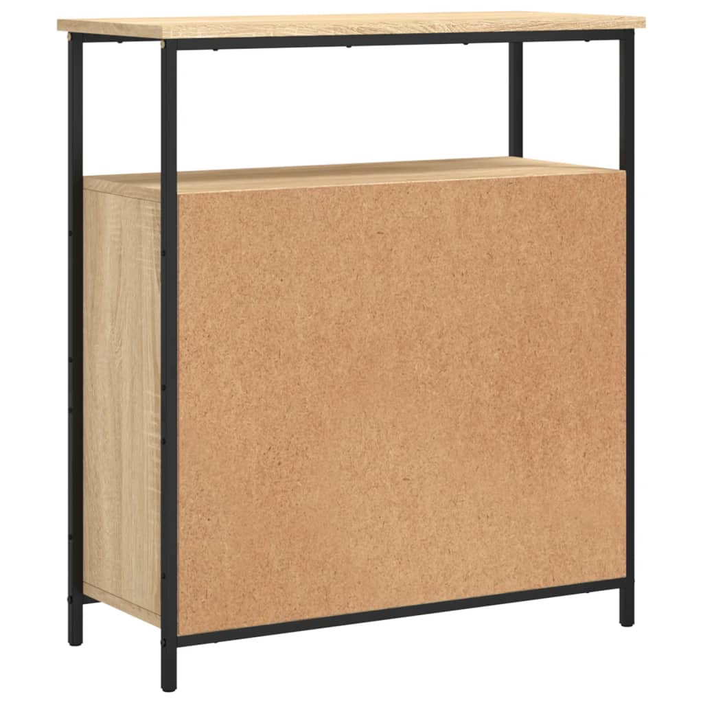 Skjenk sonoma eik 70x30x80 cm konstruert tre