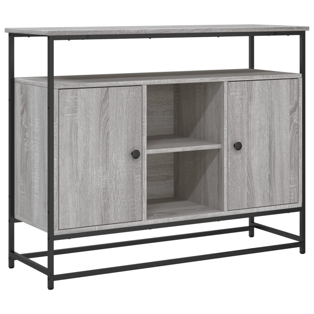 Kommode Sonoma Grå 100x35x80 cm