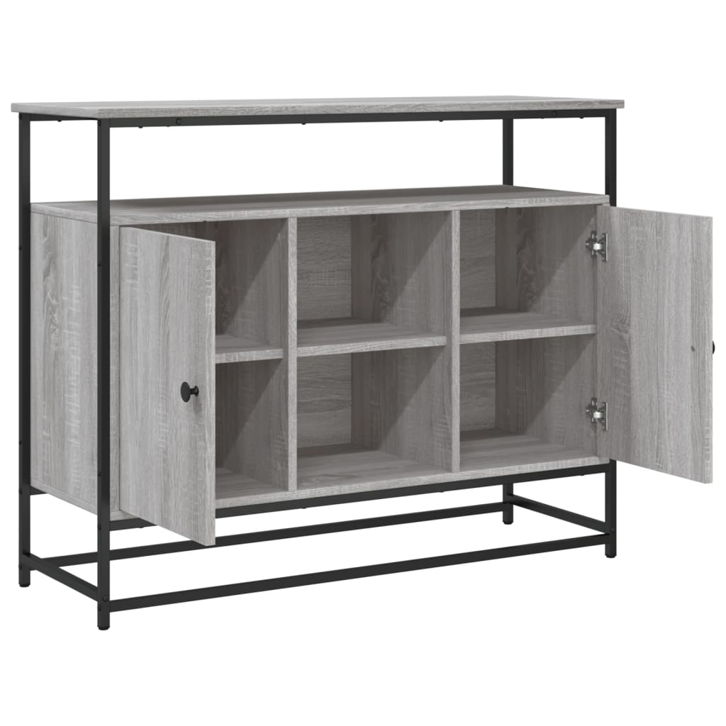 Kommode Sonoma Grå 100x35x80 cm