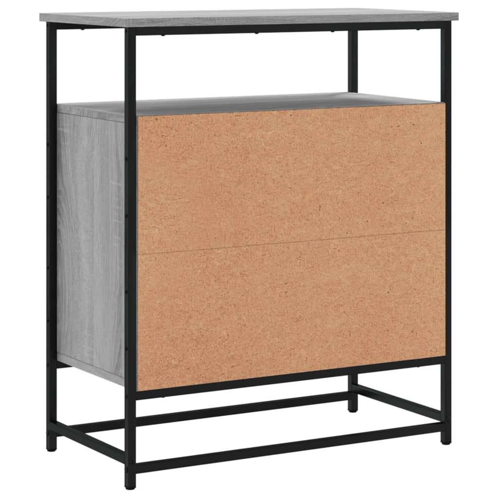 Kommode Sonoma Grå 69x35x80 cm