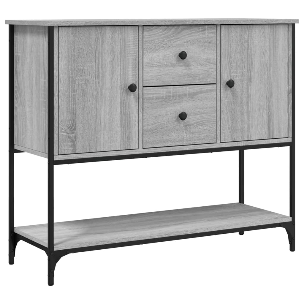Skjenk Sonoma Grå 100x36x85 cm