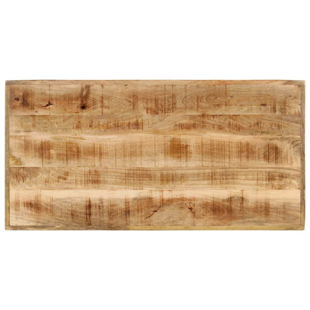 Barbord 110x55x107 cm heltre mango og jern
