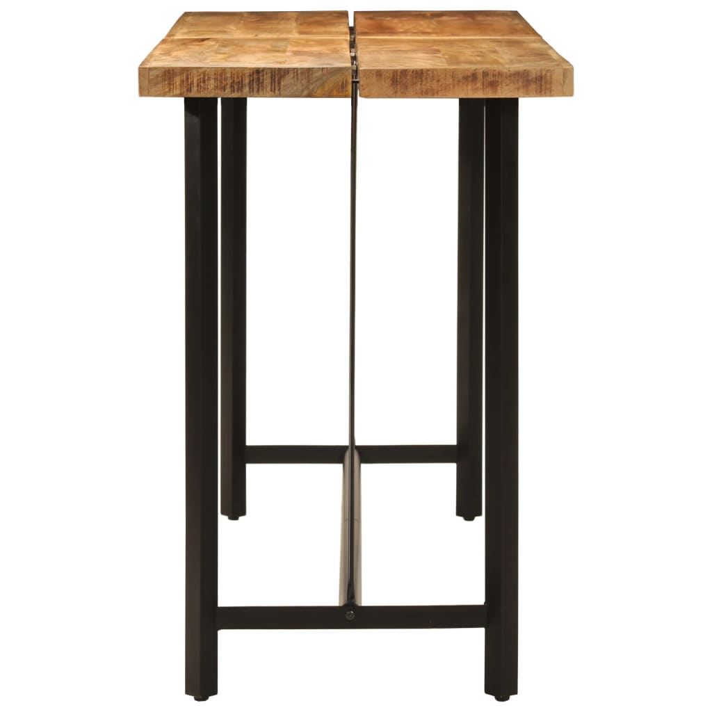 Barbord 180x70x107 cm heltre mango og jern