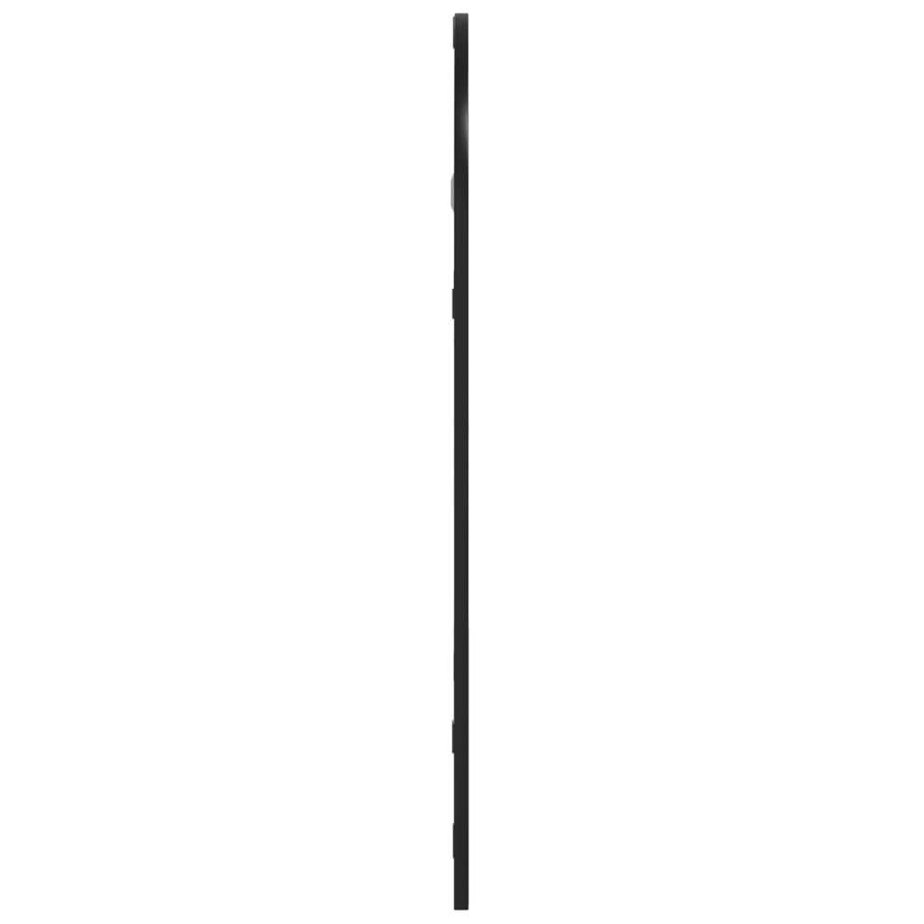 Veggspeil Svart 30x60 cm buet jern