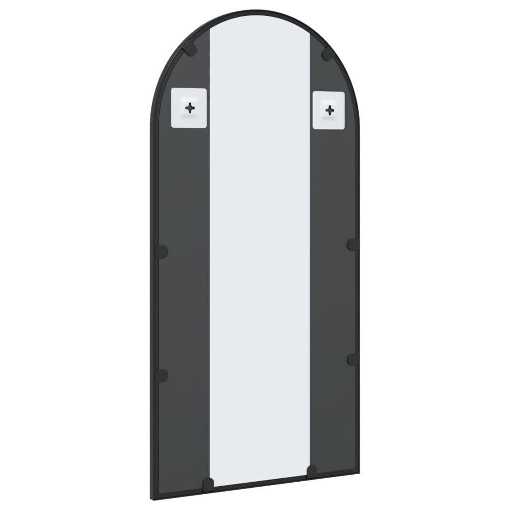 Veggspeil Svart 40x80 cm buet jern