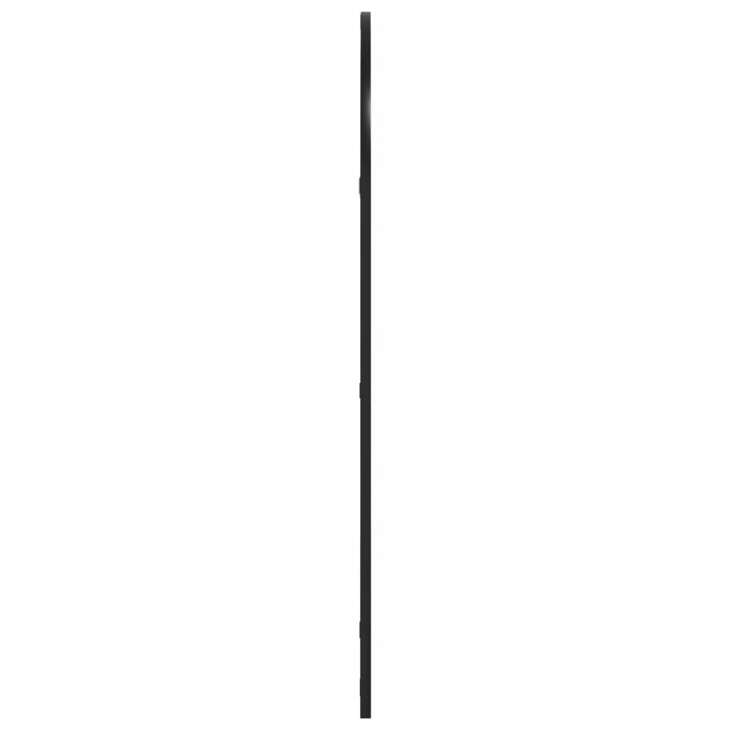 Veggspeil Svart 60x100 cm buet jern