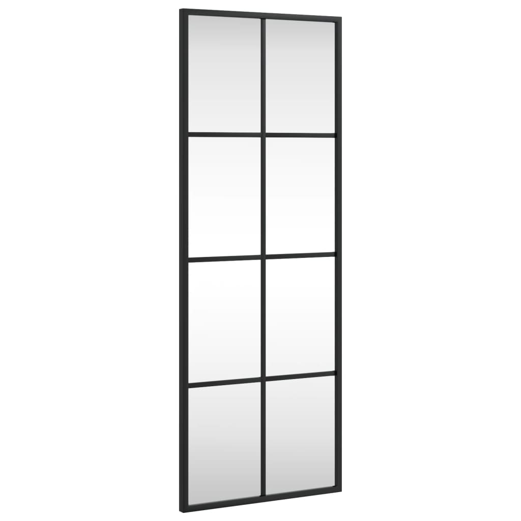 Veggspeil Svart 30x80 cm rektangel jern