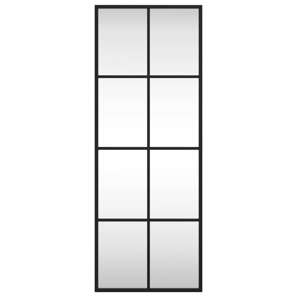 Veggspeil Svart 30x80 cm rektangel jern