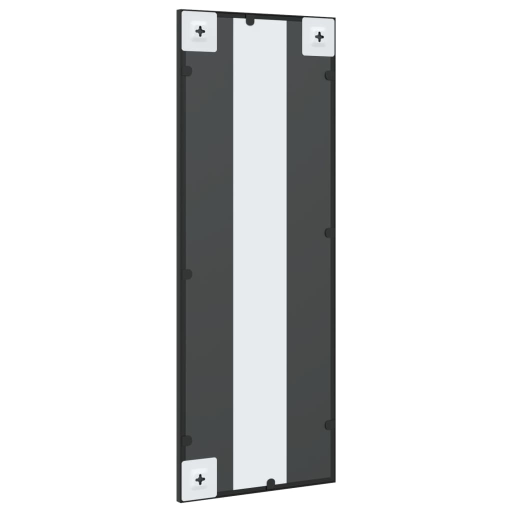Veggspeil Svart 30x80 cm rektangel jern