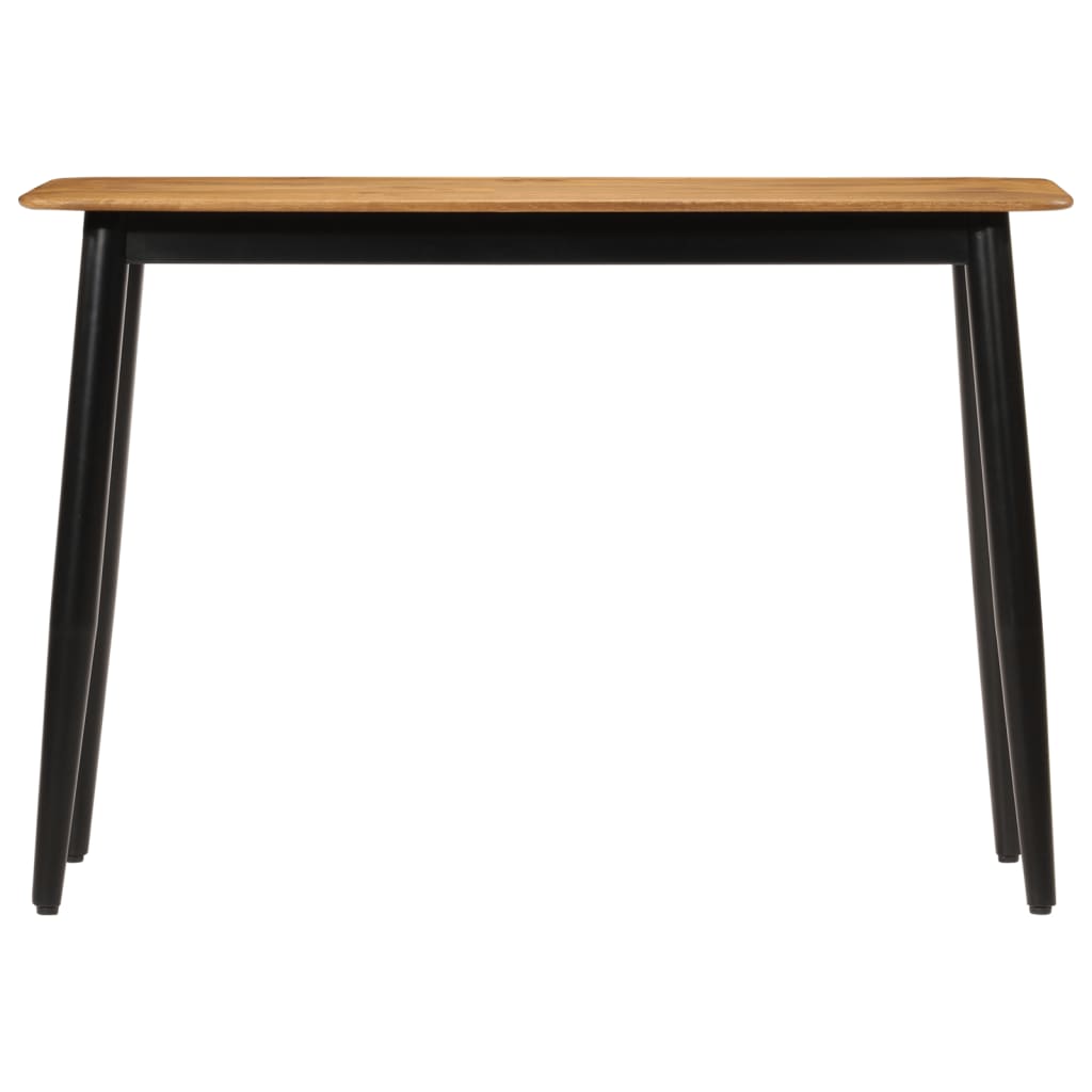 Avlastningsbord Konsollbord Tre 110x40x76 cm heltre mango og jern