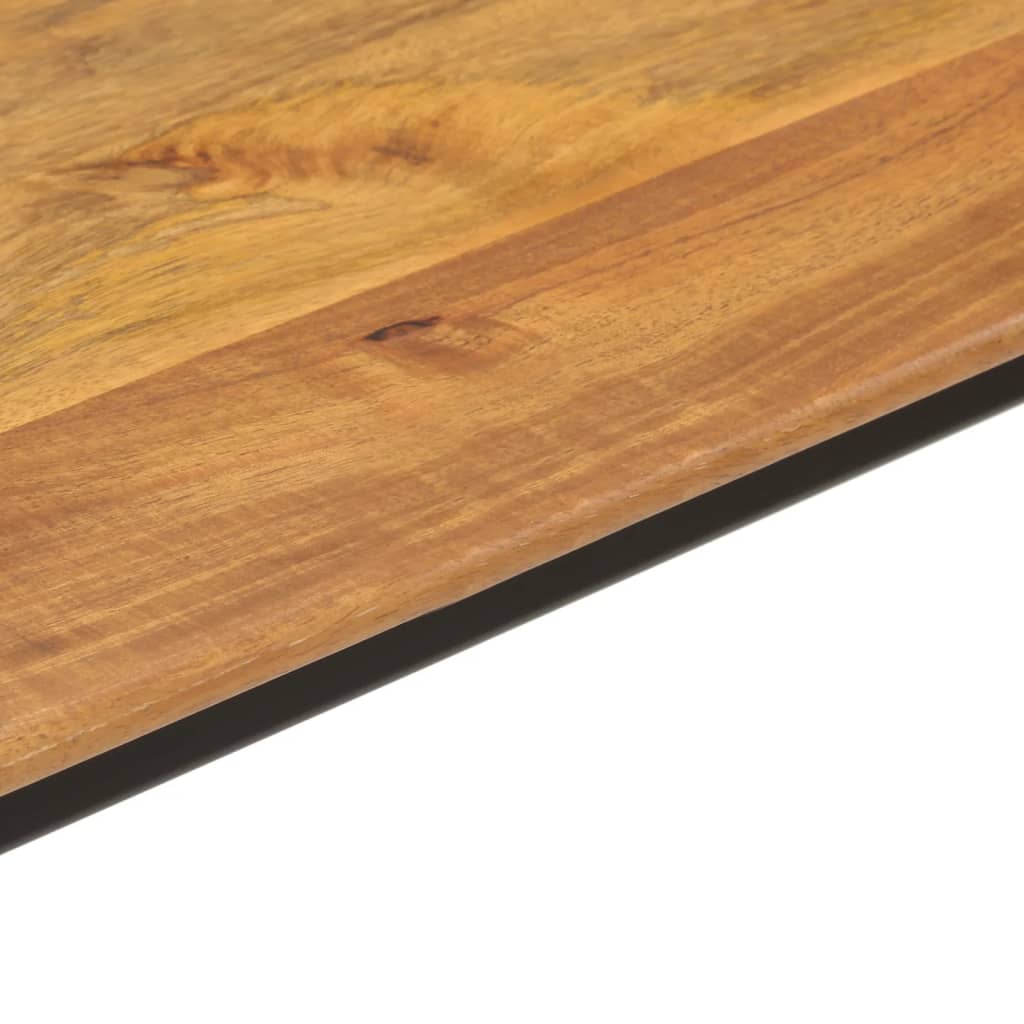 Avlastningsbord Konsollbord Tre 110x40x76 cm heltre mango og jern