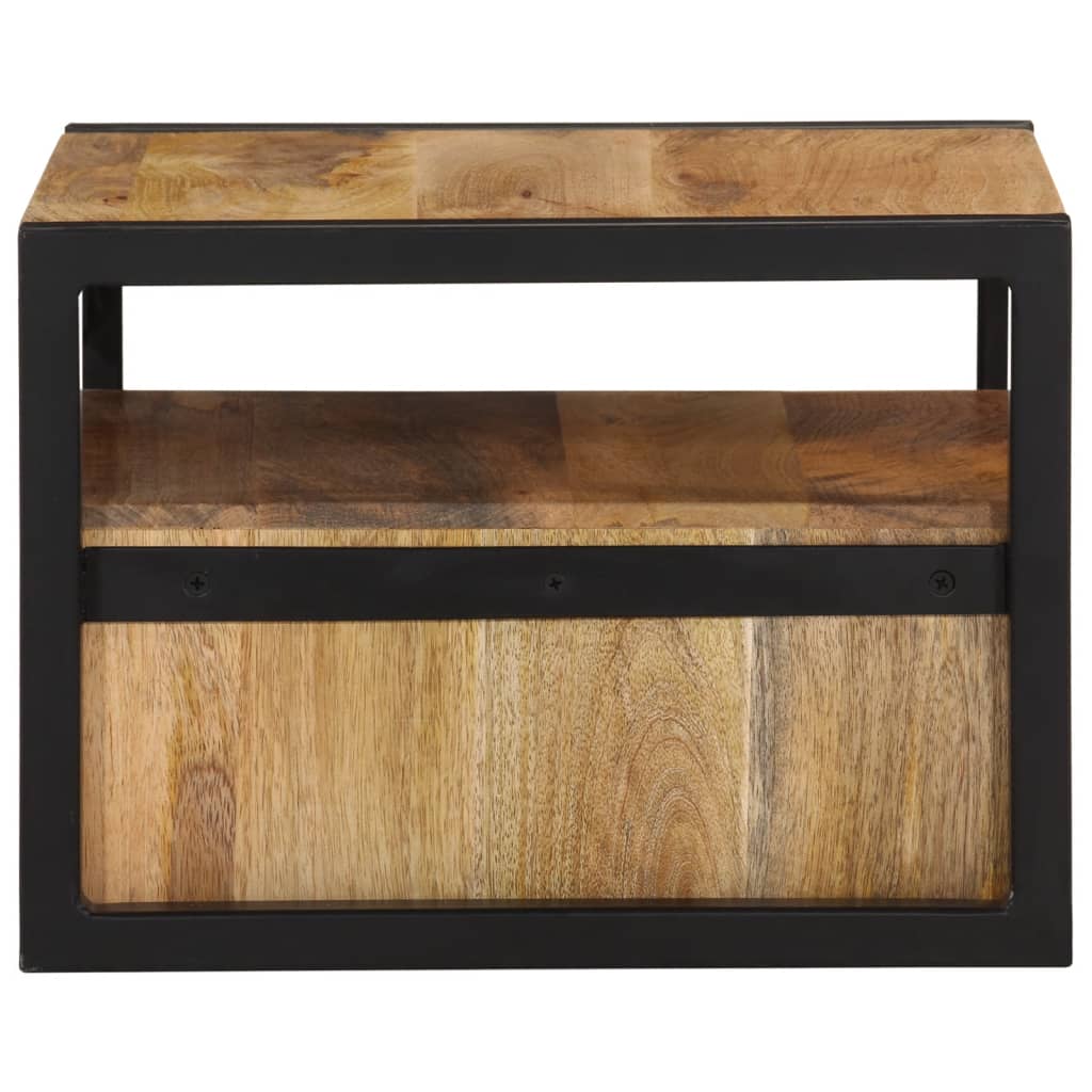 Nattbord Sengbord Sengbord heltre akasie Vegghengt 35x35x25 cm