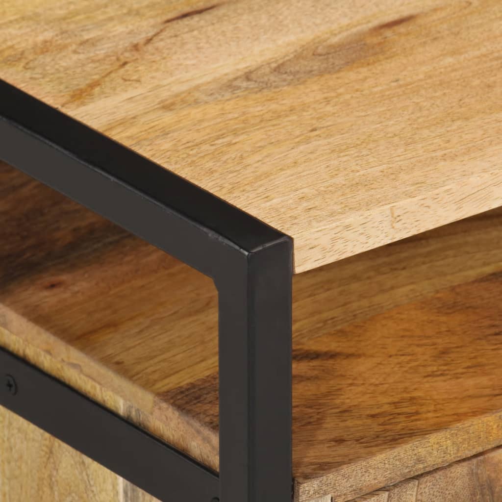 Nattbord Sengbord Sengbord heltre akasie Vegghengt 35x35x25 cm