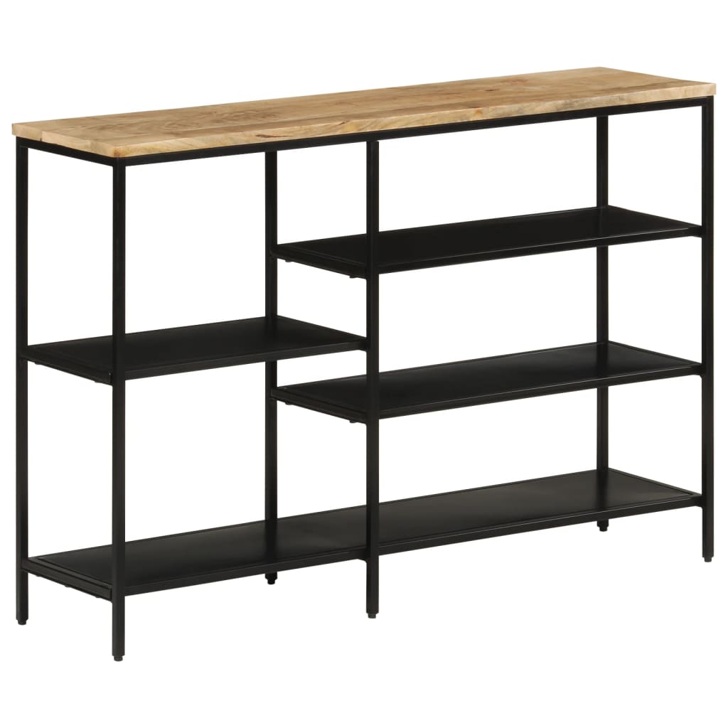 Avlastningsbord konsollbord Tre 110x30x75 cm grovt heltre mangotre