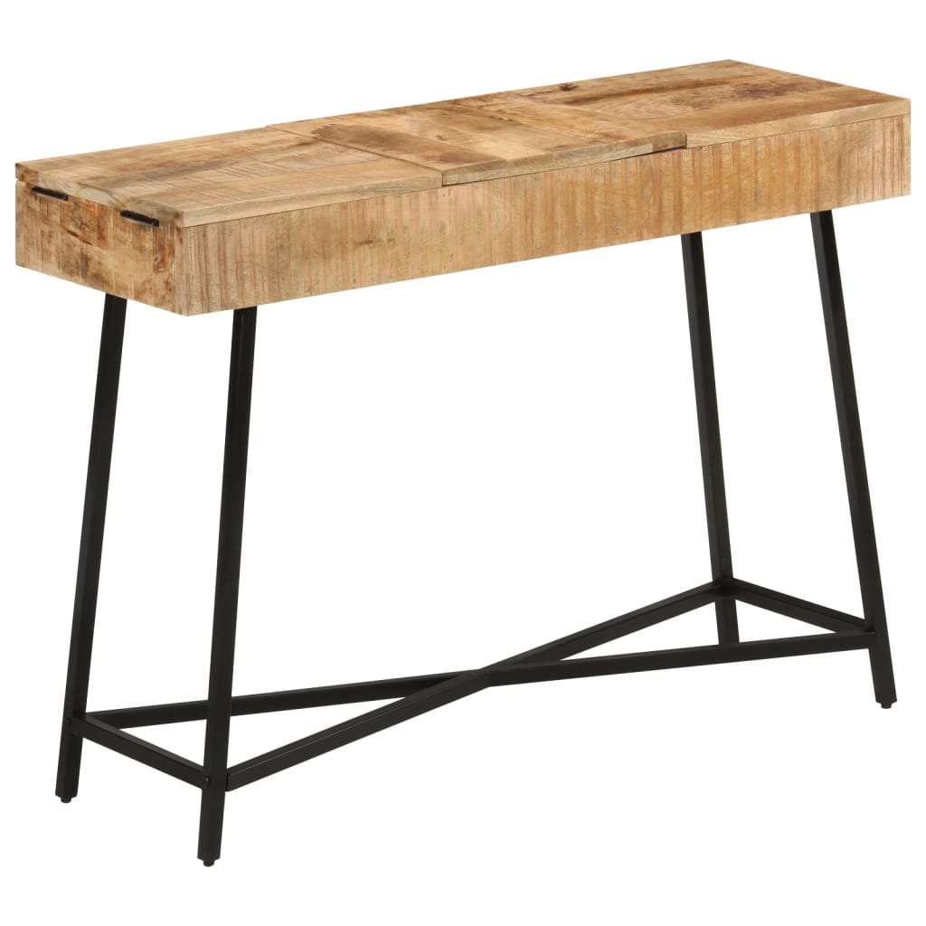Sminkebord Tre 105x35x75 cm grovt heltre mangotre