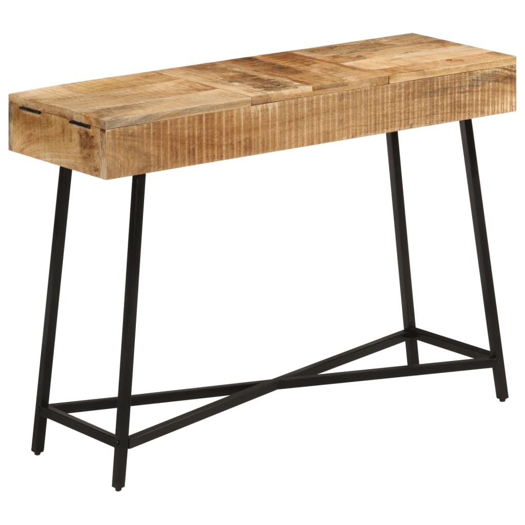 Sminkebord Tre 105x35x75 cm grovt heltre mangotre