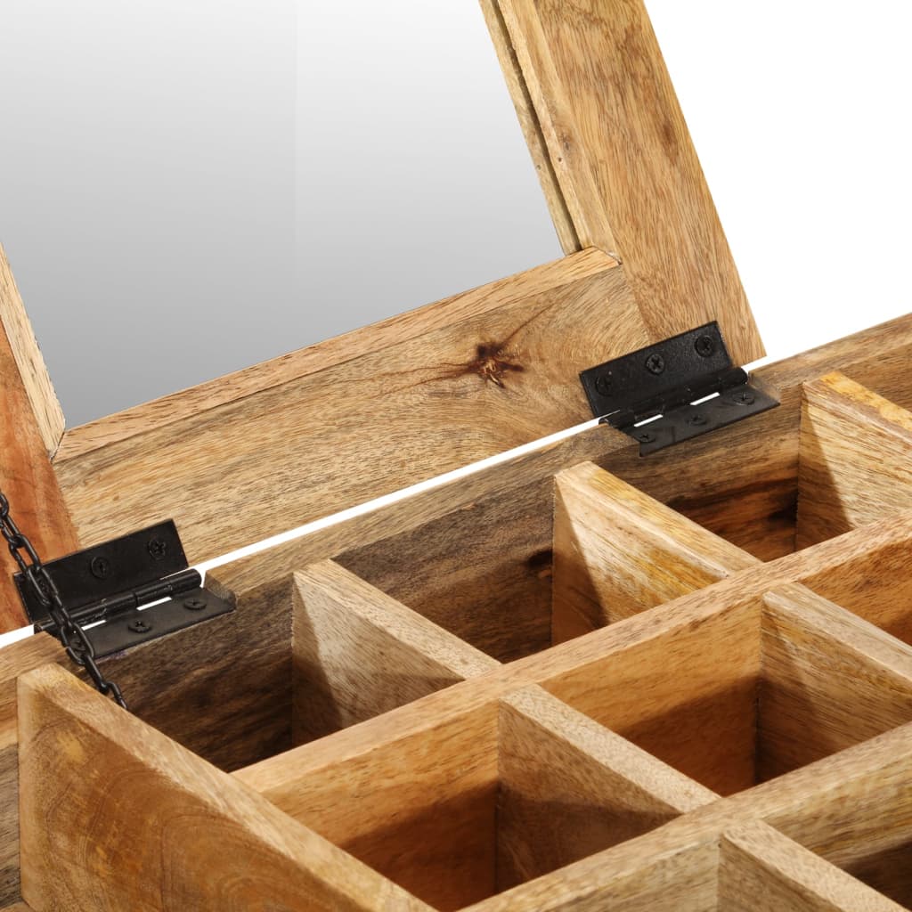 Sminkebord Tre 105x35x75 cm grovt heltre mangotre