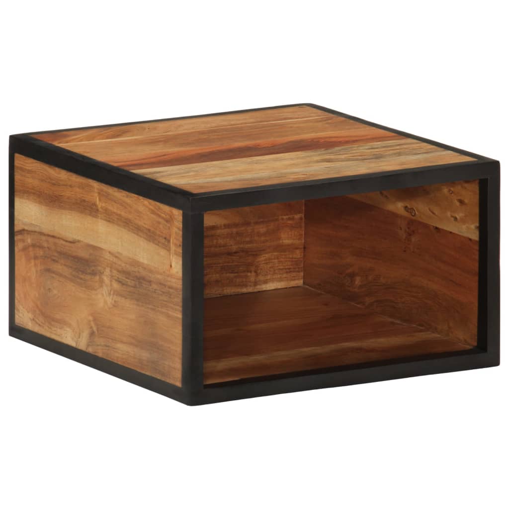 Nattbord Sengbord Tre Veggmontert 35x35x20 cm heltre akasie