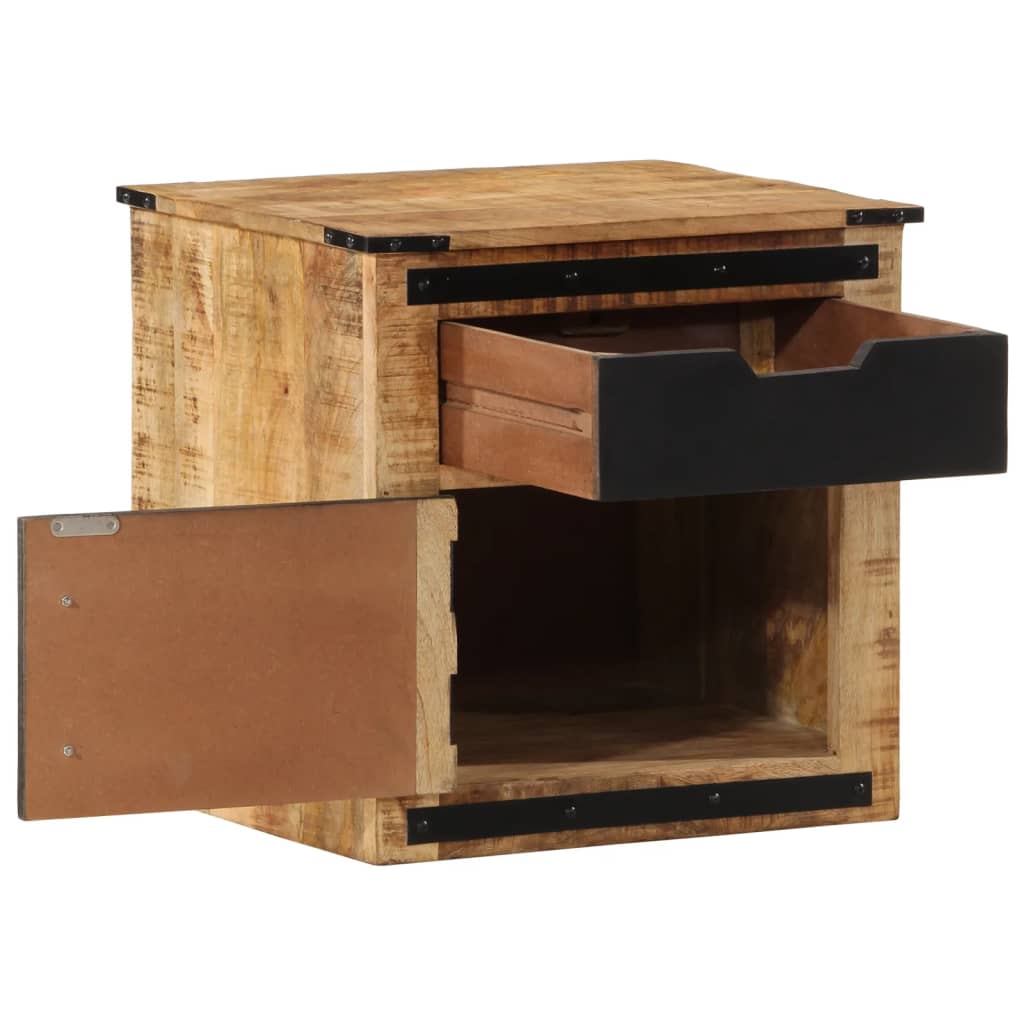 Nattbord Sengbord Tre heltre mangotre 45x40x45 cm