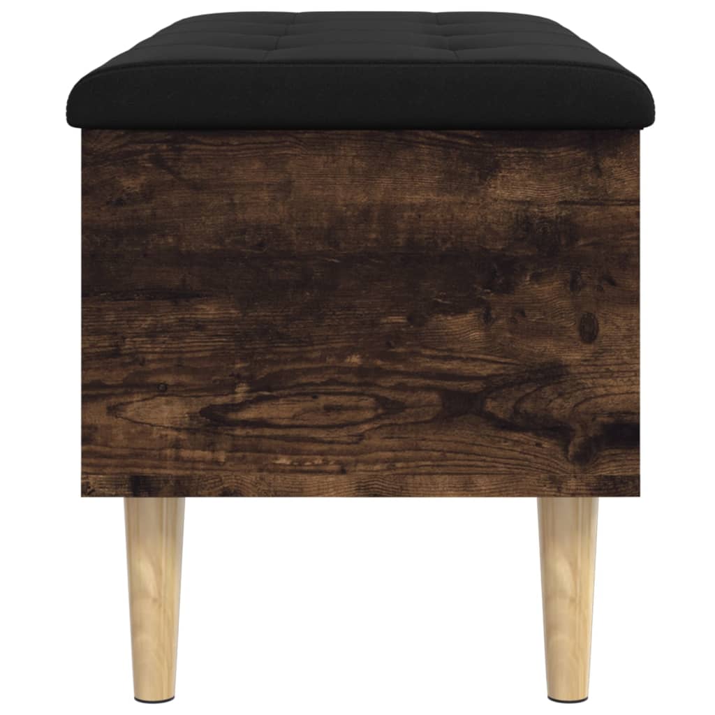 Oppbevaringsbenk Røyk Eik 82x42x46 cm