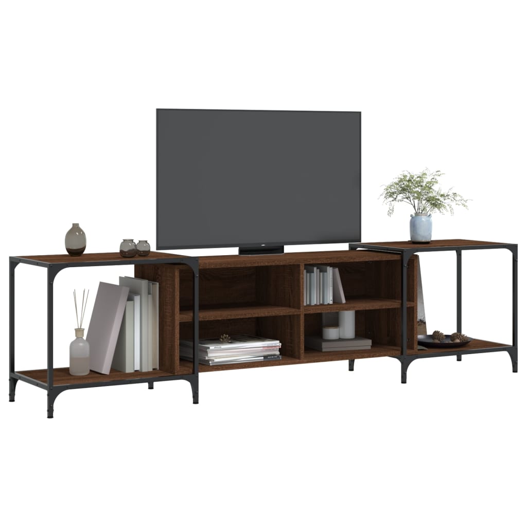 TV-Møbel Brun Eik TV-benk 203x37x50 cm