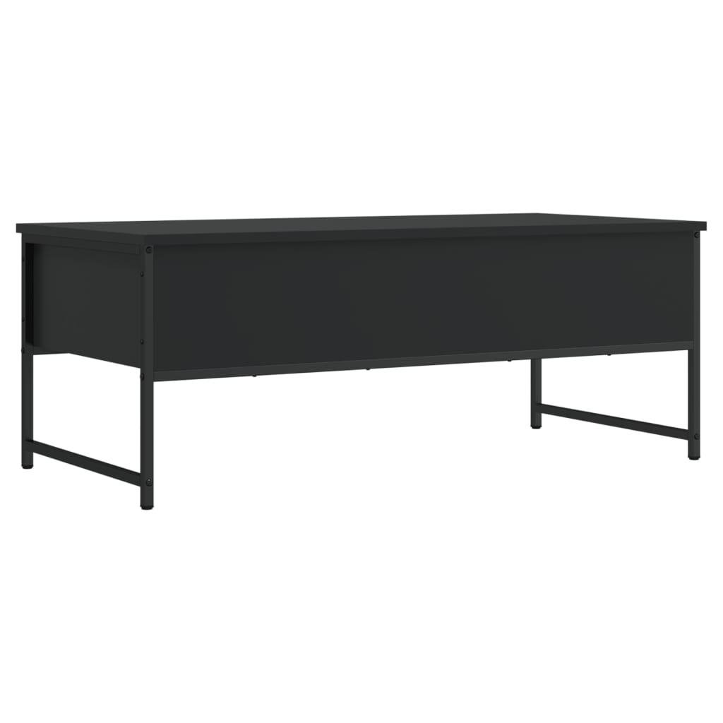 Salongbord Sofabord Svart 101x49x39,5 cm