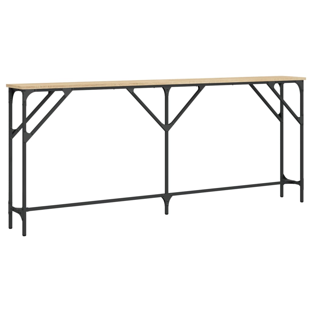 Avlastningsbord Konsollbord Sonoma Eik 180x23x75 cm