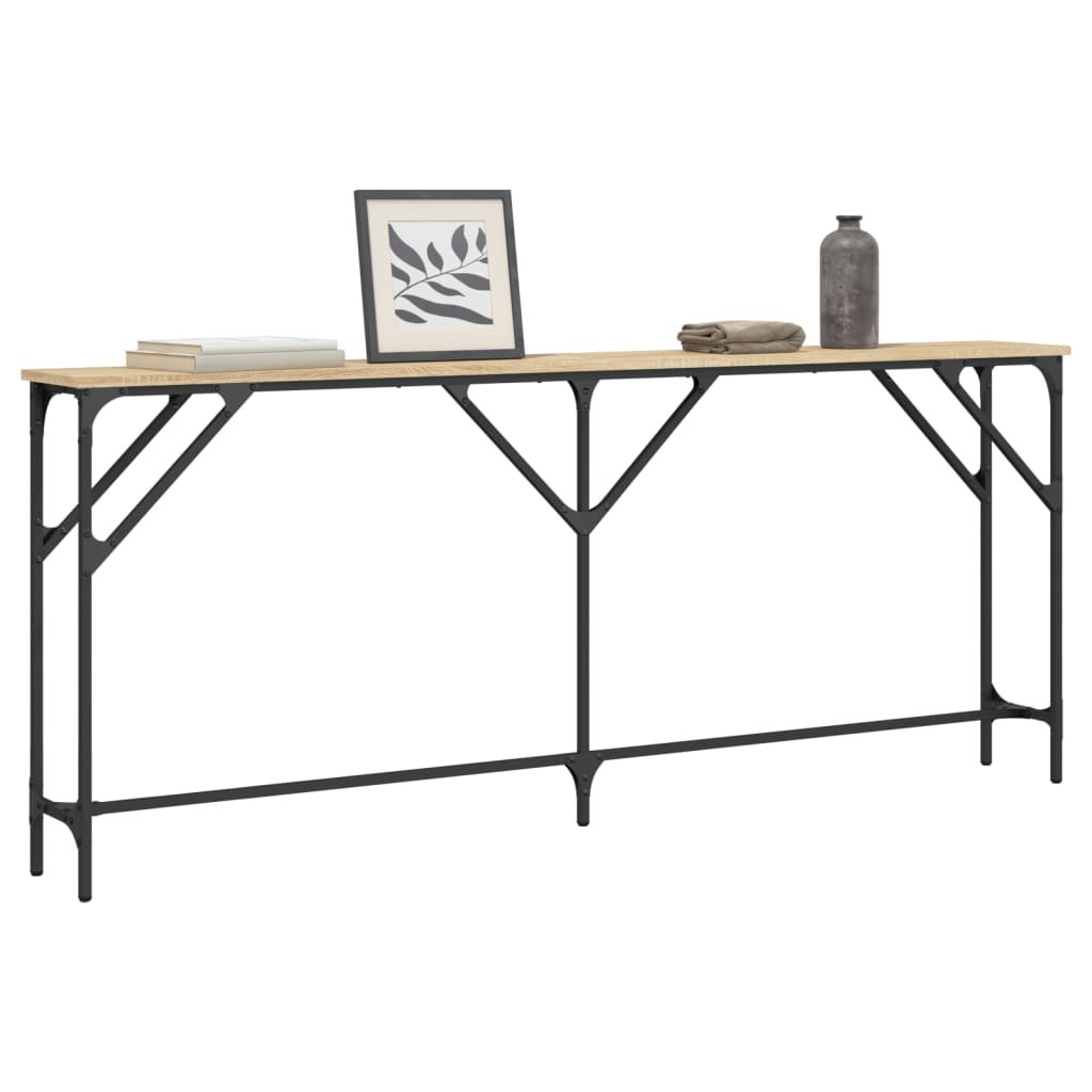 Avlastningsbord Konsollbord Sonoma Eik 180x23x75 cm