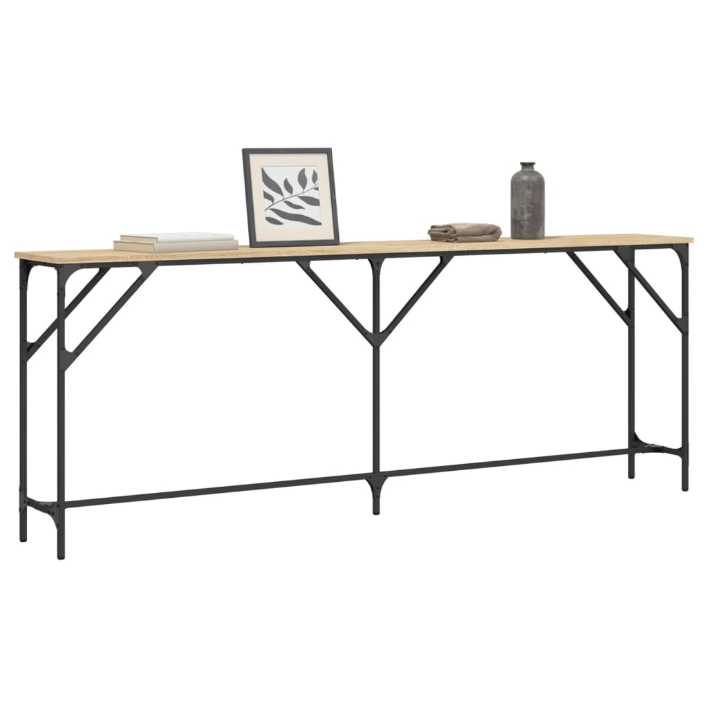 Avlastningsbord Konsollbord Sonoma Eik 200x29x75 cm