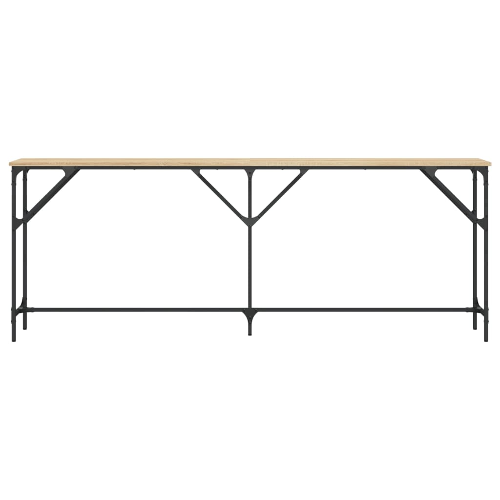 Avlastningsbord Konsollbord Sonoma Eik 200x29x75 cm