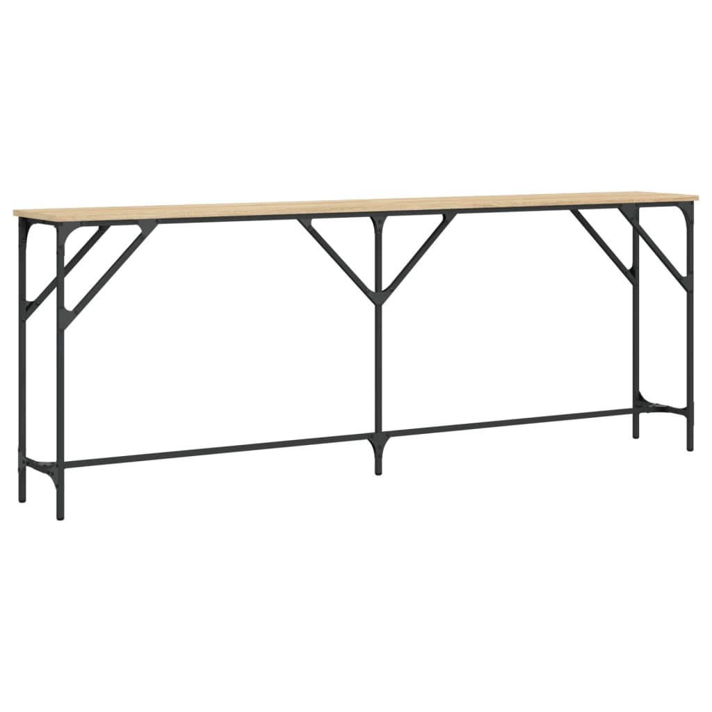 Avlastningsbord Konsollbord Sonoma Eik 200x29x75 cm