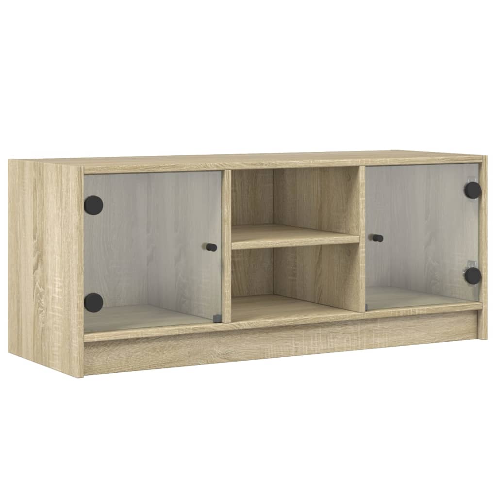 TV-Møbel Sonoma Eik TV-benk med dør 102x37x42 cm