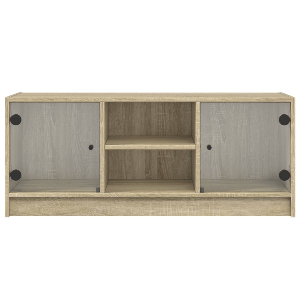 TV-Møbel Sonoma Eik TV-benk med dør 102x37x42 cm