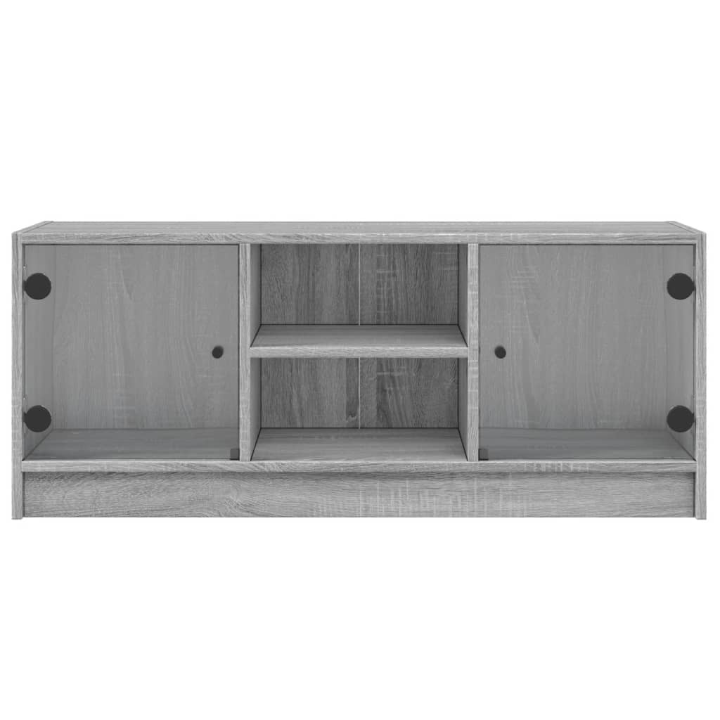 TV-Møbel Sonoma Grå TV-benk med dør 102x37x42 cm