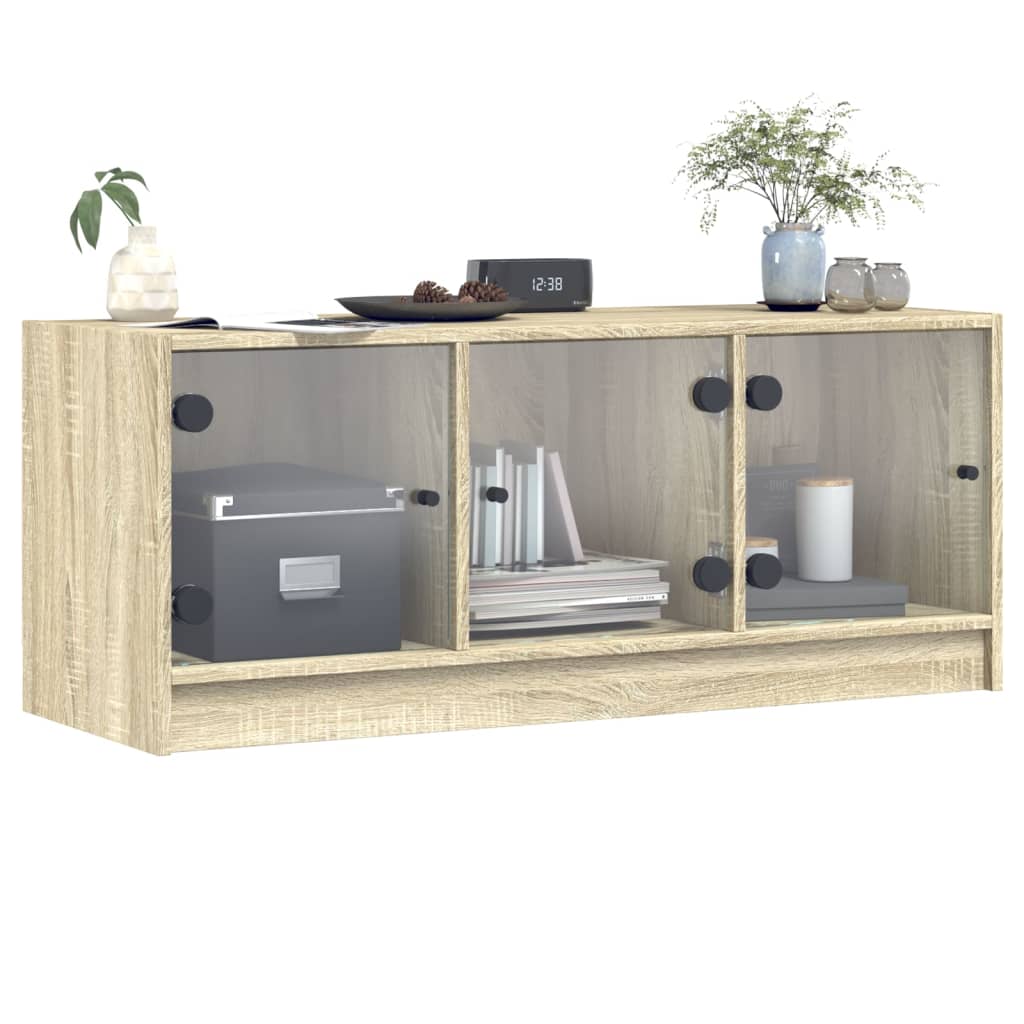 TV-Møbel Sonoma Eik TV-benk med dør 102x37x42 cm