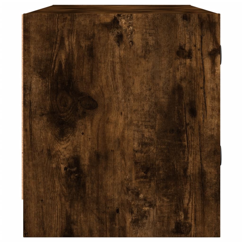 TV-Møbel Røkt EikTV-benk med dør 102x37x42 cm