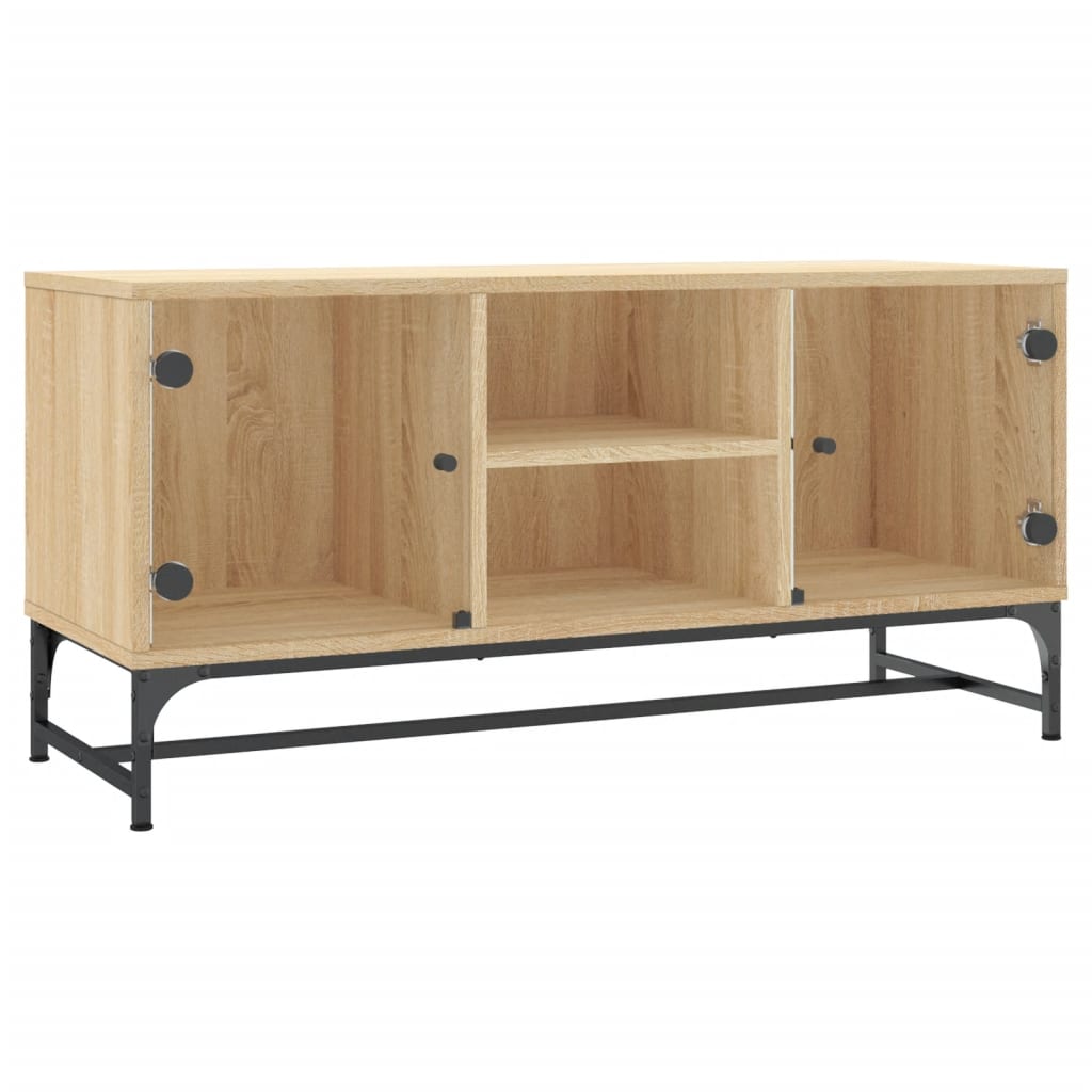 TV-Møbel Sonoma Eik TV-benk med dør 102x37x50 cm