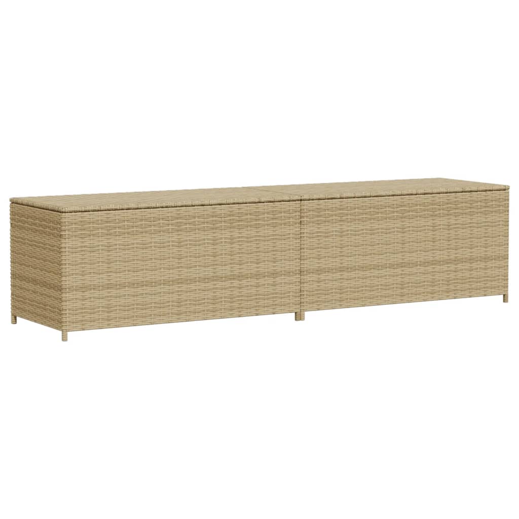 Putekasse Kunstrotting blandet beige 469L cm polyrotting