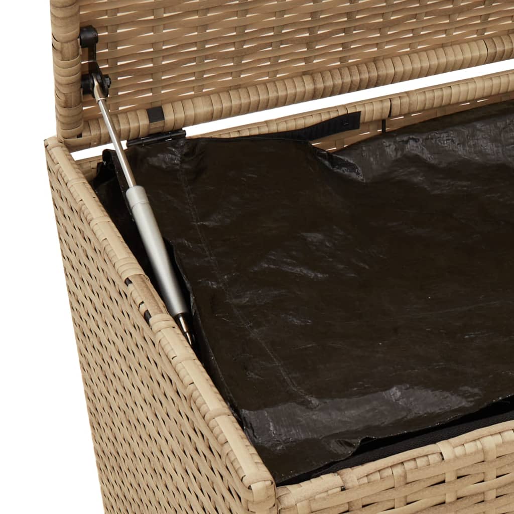 Putekasse Kunstrotting blandet beige 469L cm polyrotting